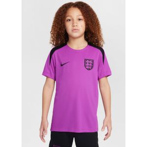 Engeland Strike Nike Dri-FIT voetbaltop met korte mouwen voor kids - Paars