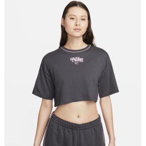 Nike Sportswear Kort T-shirt voor dames - Grijs