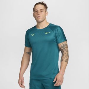 Rafa Challenger Nike Dri-FIT tennistop met korte mouwen voor heren - Groen