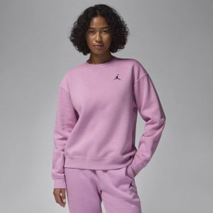 Jordan Brooklyn Fleece sweatshirt met ronde hals voor dames - Paars