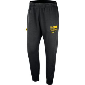 Golden State Warriors Club Courtside Nike NBA-joggingbroek voor heren - Zwart