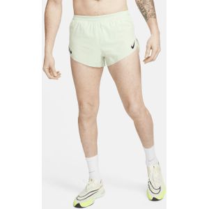 Nike AeroSwift Dri-FIT ADV hardloopshorts met binnenbroek voor heren (5 cm) - Groen