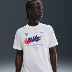 Nike basketbalshirt voor heren - Wit
