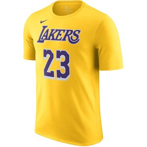 Los Angeles Lakers Nike NBA-herenshirt - Geel