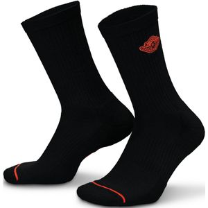 Jordan Everyday crew sokken met demping (1 paar) - Zwart