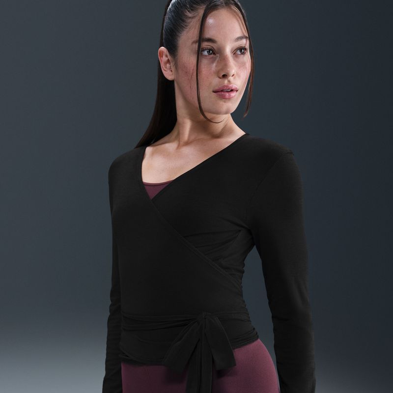 Nike - Dames-T-shirt - Lange Mouwen - Dri-FIT