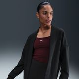 Nike Zenvy oversized damesvest met Dri-FIT - Zwart