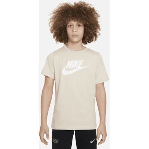 Nike Sportswear Katoenen T-shirt voor kids - Bruin