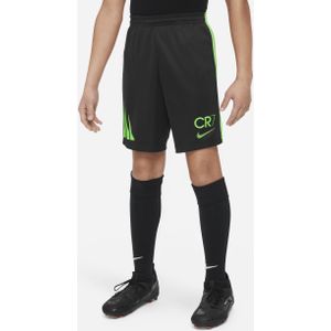 CR7 Academy23 voetbalshorts met Dri-FIT voor kids - Zwart