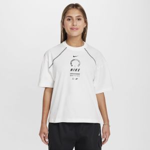 Nike Sportswear oversized T-shirt voor meisjes - Wit
