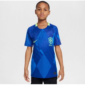 Brazilië 2025 Stadium Uit (vrouwenelftal) Nike Dri-FIT replicavoetbalshirt voor kids - Blauw
