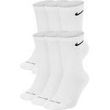 Nike - Everyday Plus Cushioned - Sportsokken - Wit - Dri-FIT - Ademend