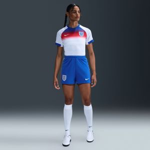 Engeland 2025/26 Stadium Thuis Nike Dri-FIT replicavoetbalshorts voor dames - Blauw