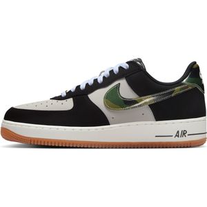 Nike - Air Force - Heren Schoenen - Zwart - Leer