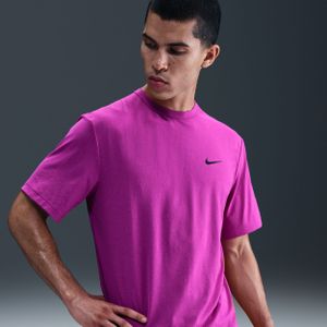 Nike - Hyverse Dri-FIT UV - Multifunctionele Herentop - Grijs - Korte Mouwen