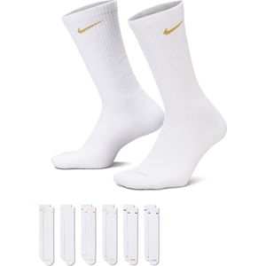 Nike - Everyday Plus Cushioned Crew - Trainingssokken - Meerkleurig - 6 Paar