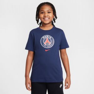 Paris Saint-Germain Nike voetbalshirt voor kids - Blauw