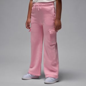 Jordan Brooklyn Fleece cargobroek voor kids - Roze