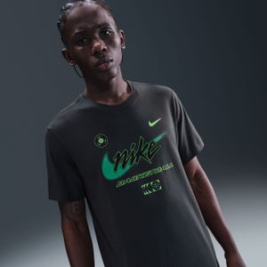 Nike basketbalshirt voor heren - Grijs