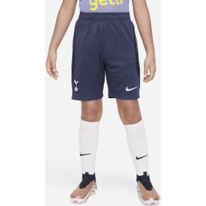 Tottenham Hotspur Strike Nike knit voetbalshorts met Dri-FIT voor kids - Blauw