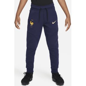 FFF Tech Fleece Nike voetbalbroek voor jongens - Blauw