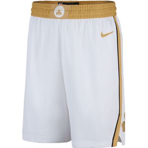 Boston Celtics City Edition Swingman Nike NBA-herenshorts met Dri-FIT - Wit