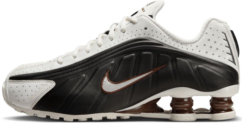 Nike - Shox R4 - Damesschoenen - Zwart - Synthetisch Materiaal