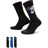 Nike - Everyday Cushioned - Sokken - Zwart - 3 Pack