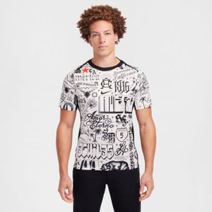 Club América Academy Pro SE Nike Dri-FIT warming-up voetbalshirt met korte mouwen voor heren - Bruin