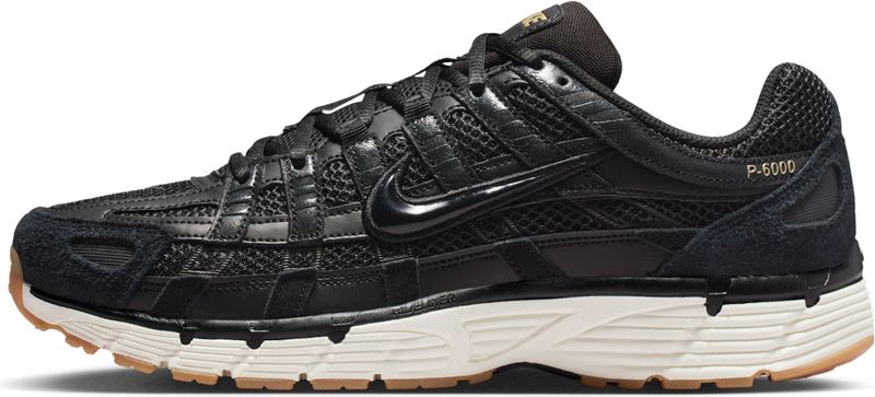 Nike P-6000 suède herenschoenen - Zwart