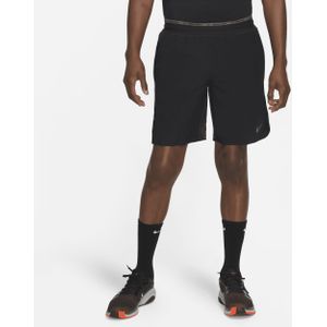 Nike Dri-FIT Flex Rep Pro Collection Niet-gevoerde trainingsshorts voor heren (van 20 cm) - Zwart