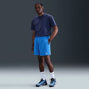Nike Club flowshorts van sweatstof voor heren - Blauw