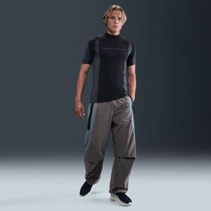 Nike Tech Dri-FIT oversized geweven herenbroek met kleurblokken - Grijs