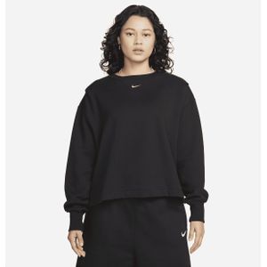 Nike Sportswear Modern Fleece Oversized sweatshirt met ronde hals voor dames - Zwart