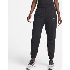 Nike Dri-FIT Fast 7/8-hardloopbroek met halfhoge taille voor warming-up voor dames - Zwart