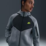 Nike - Tech Windrunner - Herenjack - Blauw - Fleece met Rits over de Hele Lengte