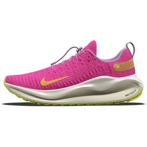 Nike InfinityRN 4 By You custom hardloopschoenen voor heren (straat) - Roze