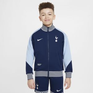 Tottenham Hotspur Academy Pro Nike Dri-FIT voetbalvolksliedjack voor kids - Blauw