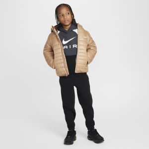 Nike Air set met fleecetrui en broek voor kleuters - Zwart