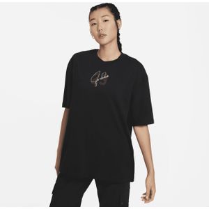 Jordan Essentials T-shirt met korte mouwen en graphic voor dames - Zwart