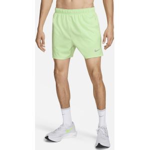 Nike Challenger Dri-FIT hardloopshorts met binnenbroek voor heren (13 cm) - Groen