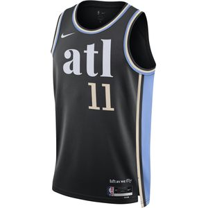 Trae Young Atlanta Hawks City Edition 2023/24 Swingman NBA-jersey met Nike Dri-FIT voor heren - Zwart