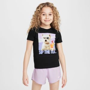 Nike Bopa Pup T-shirt voor kleuters - Zwart