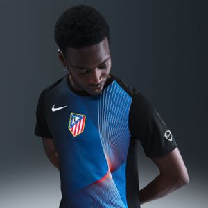 Nike - Atletico Madrid Pre-Match Trainingsshirt - Zwart Blauw