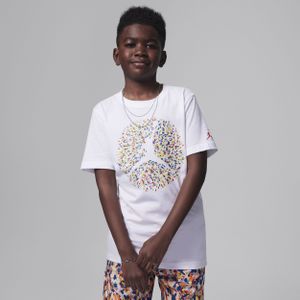 Jordan Poolside Jumpman T-shirt met graphic voor kids - Wit