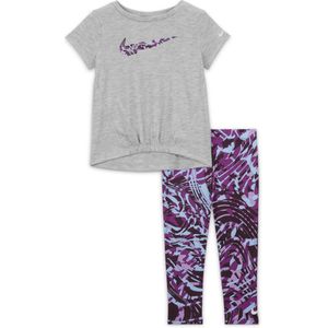 Nike Dri-FIT Leggings Set met print Babyset (12-24 maanden) - Paars