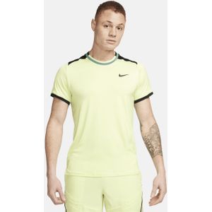 NikeCourt Advantage Dri-FIT tennistop voor heren - Geel