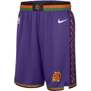 Phoenix Suns 2024/25 City Edition Swingman Nike Dri-FIT NBA-herenshorts - Paars