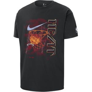 Miami Heat Courtside Max90 Nike NBA-herenshirt - Zwart