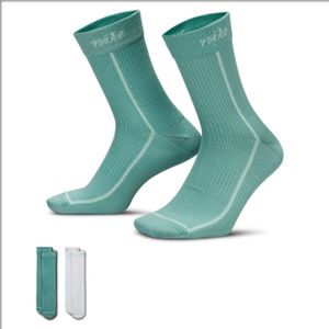 Nike Everyday Plus lichte crew sokken voor dames (2 paar) - Meerkleurig